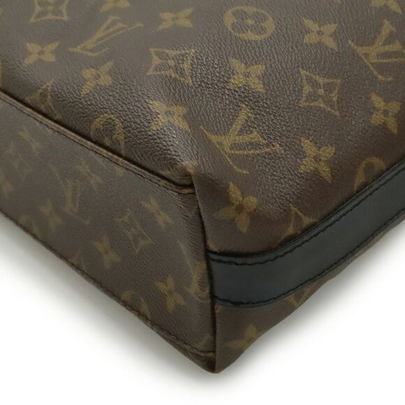 Louis Vuitton Monogram Macassar Kitan 2WAY Tote Bag